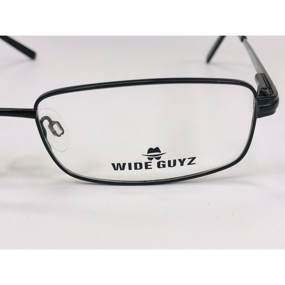 New Wide Guyz Black LEFTY Eyeglasses 61mm for The Stylish Large Man - Picture 8 of 12